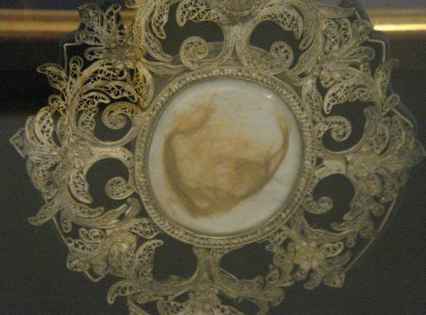 Mecha do cabelo de Catarina Parr.