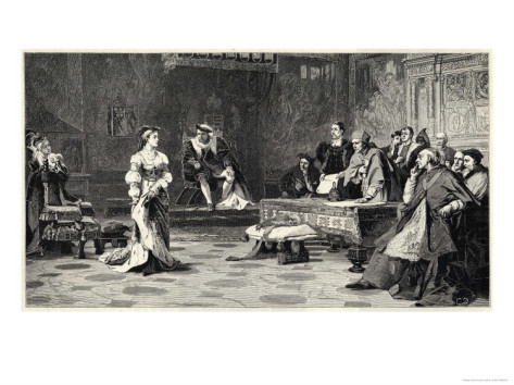 Julgamento sobre o casamento de Henrique VIII e Catarina de Aragão.