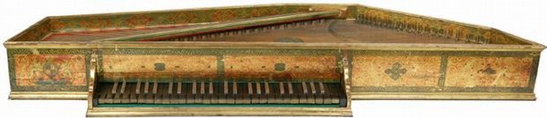 Virginal pertencente a Rainha Elizabeth I.