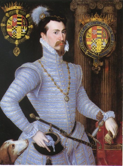 Robert Dudley, marido de Amy Robsart.