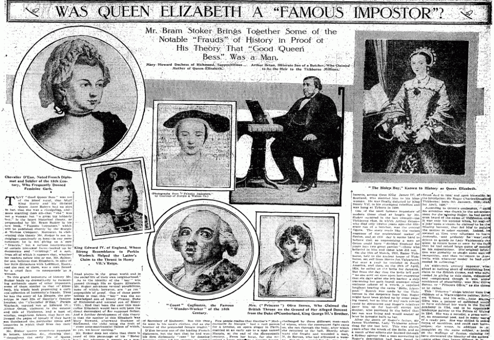 Artigo inglês sobre o Menino de Bisley.