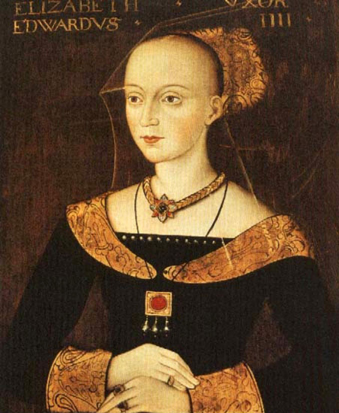 Elizabeth Woodville, peça chave para a herança italiana Tudor.