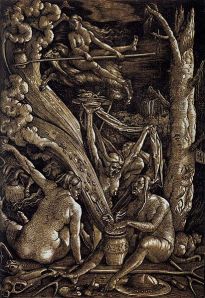 411px-Hans_Baldung_-_Witches_Sabbath_-_WGA01221
