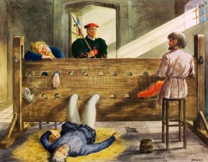 A prison in Tudor times