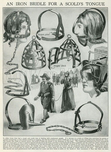 An Iron Bridle for a Scold's Tongue