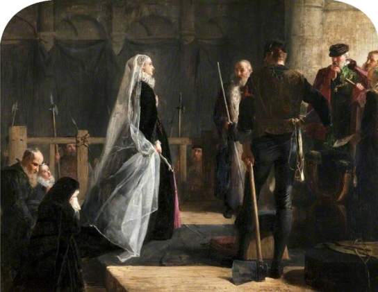 Herdman, Robert Inerarity, 1829-1888; Execution of Mary, Queen of Scots